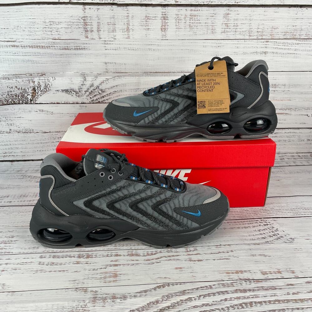Nike Air Max TW NN Men’s 12 Running Shoes Anthracite Blue Sneakers